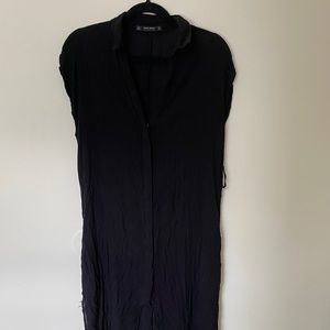 Zara Basic Collection Tie Dress